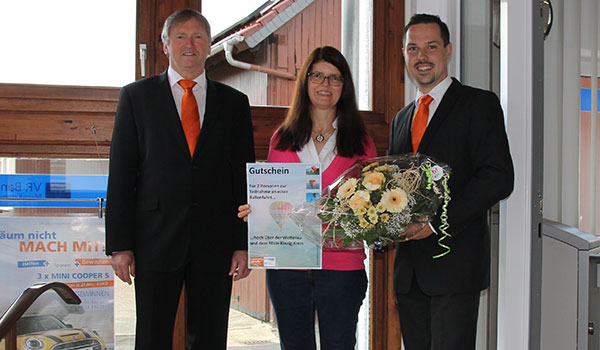 Preisübergabe in Kefenrod - VR Bank Main-Kinzig-Büdingen eG Preisübergabe in Kefenrod - VR Bank Main-Kinzig-Büdingen eG