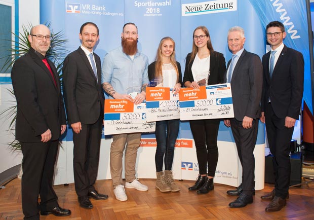 Die Sieger der GNZ-Sportlerwahl 2018 - VR Bank Main-Kinzig-Büdingen Die Sieger der GNZ-Sportlerwahl 2018 - VR Bank Main-Kinzig-Büdingen