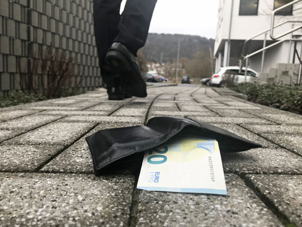 Geldbeutel Verloren Vr Bank Main Kinzig Budingen Eg